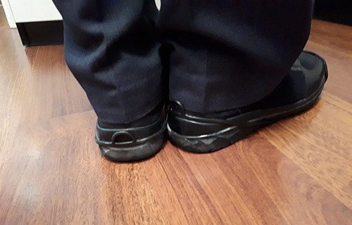 Ice cleats for footwear.