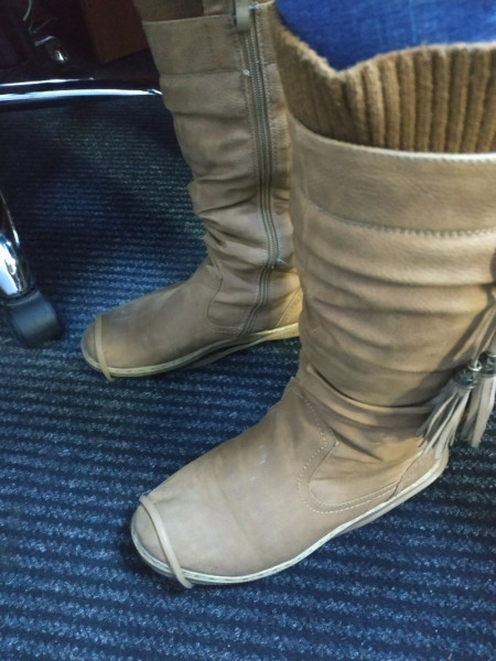 Ice cleats for footwear.