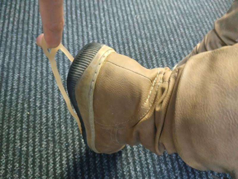 Ice cleats for footwear.