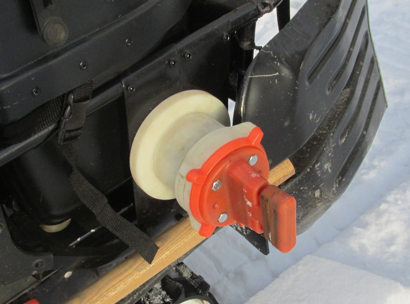 Soporte para bote expedicionario "T-clamp", con herrajes de acero inoxidable
