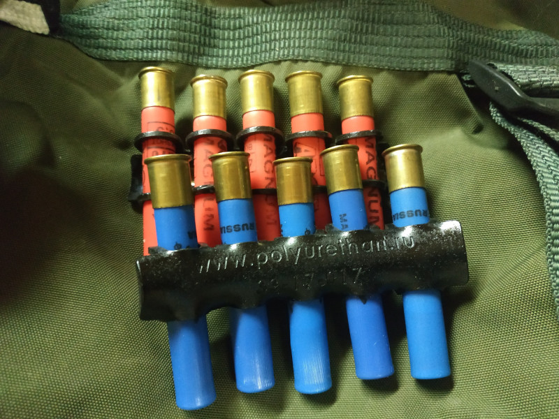 Bandolera para cartuchos estriados (cartuchera)
