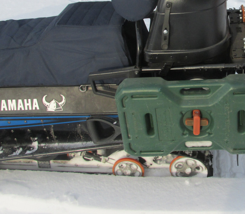 Soporte para bote expedicionario "T-clamp", con herrajes de acero inoxidable