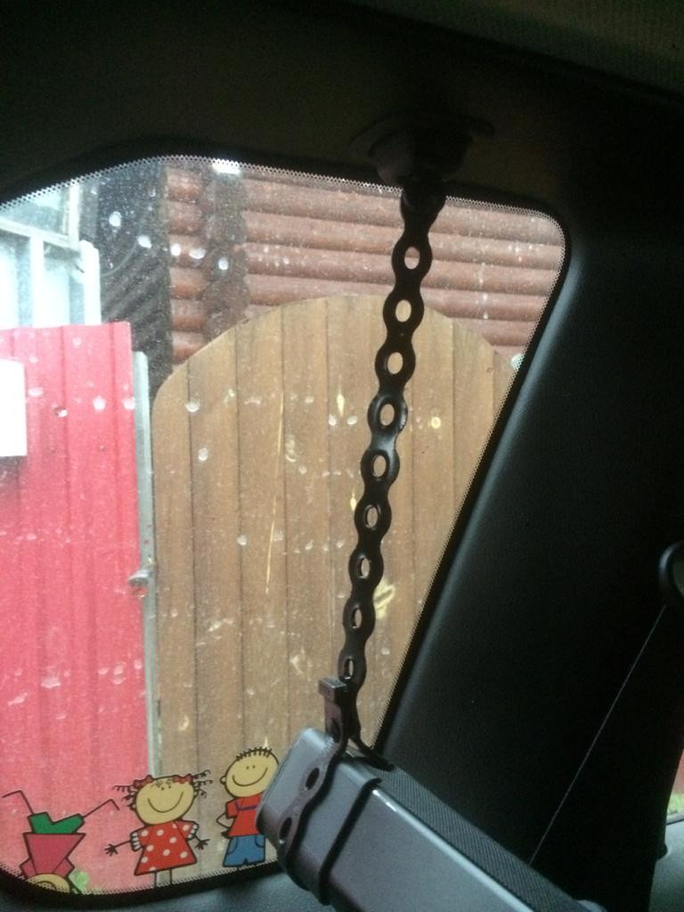 Perforated fixing strap