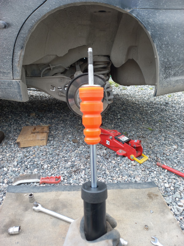 Rear shock absorber bump stop