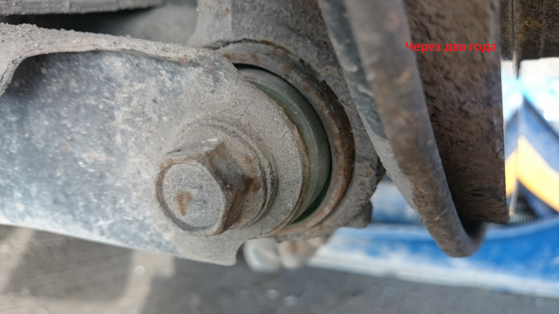 Сontrol arm silent block, rear suspension (hub), pressed-in