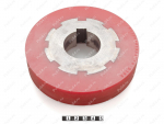 Ролик опорный D 150 x d 100 x h 30 (восстановление), Código de product 333-01-1070, Poliuretano, PU54/K65/красный, Imagen №1