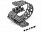 Universal clamp (medium) with a grip on a belt and a reinforced platform, Código de product 33-20-748, Poliuretano, черный, Imagen №1