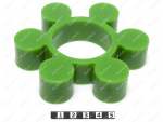 Piñón de acoplamiento elástico 118*51*25, Código de product 33-01-755, Poliuretano, PU54/M80/зеленый, Imagen №1