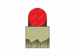 Уплотнение штока 20x31x4.2 аналог E06-020/5 ЭЛКОНТ, Código de product 70-08-611001, Poliuretano, Ф4К20 + PU87*M, Imagen №1