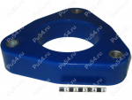 Front shock absorber strut spacer, 30 mm, Código de product 3-12-0173, Poliuretano, Полипропилен со втулками серый, Imagen №1