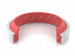 Грязесъемник 16х22х3 аналог SMA 16 22 3 ASTON SEALS WSA, Código de product 70-02-001374, Poliuretano, PA+PU92M, Imagen №1