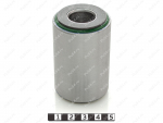 Сайлентблок D 45 х d 20 x H 70 запрессованный, Código de product 33-06-9081, Poliuretano, PU54/M80/зеленый, Imagen №1