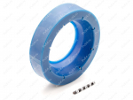 Upper spring spacer, front suspension, Código de product 19-12-3310, Poliuretano, PU54/M87/синий, Imagen №1