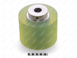 Вал малый D100 х d60 х H75 (восстановление), Código de product 333-01-1200, Poliuretano, PU54Q/E72/коричневый, Imagen №1