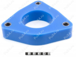 Front shock absorber strut spacer (lift+ 30 mm), Código de product 12-12-0073, Poliuretano, Полипропилен со втулками серый, Imagen №1