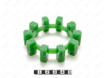POLY-NORM 42 вставка муфты KTR, эластичная, Código de product 33-99-9061, Poliuretano, PU54i/K80/темно-зеленый, Imagen №1