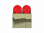 Грязесъемник 475х499х477,5х15,5 аналог EXF Hallite PT1 W21, Código de product 70-02-001472, Poliuretano, PTFE+PU87*M, Imagen №1