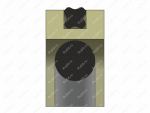 Уплотнение поршня 50x34.5x6.3, аналог K753-050/1 KASTAS, Código de product 70-08-920003, Poliuretano, PTFE+PU87*M, Imagen №1