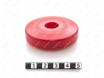 Ролик D 56 x d 14.6 x H 16 мм., Código de product 33-01-1501, Poliuretano, PU54/M72/красный, Imagen №1