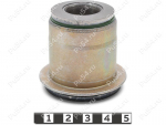 Upper control arm silent block, front suspension (pressed-in), Código de product 5-06-1021, Poliuretano, PU54/M80/verde, Imagen №1