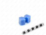 Elastic element for N-Upex, N-Flex coupling (compatible), size 95, Código de product 33-99-9004, Poliuretano, PU54/M87/синий, Imagen №1