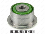 Buje delantero de resorte trasero, Código de product 26-06-0301, Poliuretano, PU54/M80/зеленый, Imagen №1