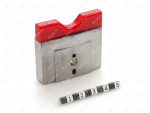 Захват №3 (восстановление), Código de product 333-01-1062, Poliuretano, PU54/K55/красный, Imagen №1