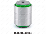 Buje trasero, brazo inferior trasero, presionado, Código de product 10-06-1911, Poliuretano, PU54/M80/verde, Imagen №1