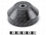 Soporte del bastidor de la estación de aceite D 66 x D 11 x H 30, Código de product 33-01-1191, Poliuretano, PU54/M80/negro, Imagen №1