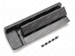 Toroidal winding machine belt, Código de product 35-07-003, Poliuretano, PU54/K87/negro, Imagen №1