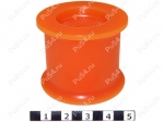 Stabilizer bushing, rear suspension, ID =27,5 mm, Código de product 15-01-414, Poliuretano, Imagen №1