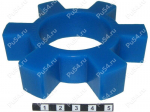 Piñón de acoplamiento elástico, Código de product 33-01-077, Poliuretano, PU54/M87/azul, Imagen №1