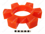 Piñón de acoplamiento elástico 150*77*28, Código de product 33-01-1026, Poliuretano, PU54/M72/оранжевый, Imagen №1
