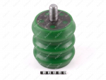 Виброопора, Código de product 33-01-1444, Poliuretano, PU54/M80/зеленый, Imagen №1