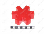 Sprocket GOST R 0894-96., Código de product 33-01-464, Poliuretano, PU54i/K72/темно-оранжевый, Imagen №1