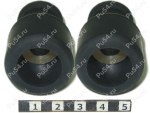 Tackle mount, small (set), Código de product 55-20-007-10, Poliuretano, PU54/E98/negro, Imagen №1