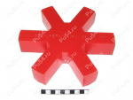 Sprocket GOST R 0894-96., Código de product 33-01-471, Poliuretano, PU54i/K72/темно-оранжевый, Imagen №1