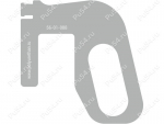 "Prodder": a hands-free door opener (large), Código de product 56-01-088, Poliuretano, 3mm transparente, Imagen №1