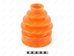 CV-joint dust boot (outer), front suspension, Código de product 1-05-024, Poliuretano, PU54/E72/rojo, Imagen №1