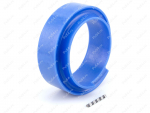Spring spacer, rear suspension (lift +30 mm), Código de product 26-12-0103, Poliuretano, PW54/K87/синий, Imagen №1