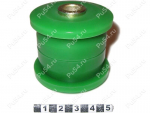 Upper axle rod silent block, rear suspension (without outer race), Código de product 1-56-401, Poliuretano, Imagen №1