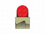 Грязесъемник 10х14,9х2,2/2,1 аналог DSPB 10S NOK, Código de product 70-02-001649, Poliuretano, PTFE+PU87*M, Imagen №1