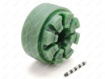 Rear spring strut spacer, 30 mm, Código de product 17-12-7573, Poliuretano, PW54/K80/светло-зеленый, Imagen №1