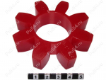Sprocket, Código de product 33-01-904, Poliuretano, PU54/E98/negro, Imagen №1