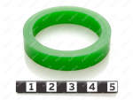 Кольцо D49 x d 39 x H 9,5, Código de product 33-01-1359, Poliuretano, PU54/M80/зеленый, Imagen №1