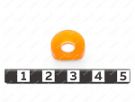 Шайба D14 x d6.5 x H4 мм., Código de product 33-01-1818, Poliuretano, PU54/M72/оранжевый, Imagen №1