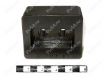 Búfer (tope), Código de product 33-07-016, Poliuretano, PU54/M71/negro, Imagen №1