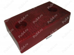 Ramp bump stop (400х250х100), Código de product 33-07-030, Poliuretano, PU54/E65/rojo, Imagen №1