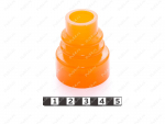 Пыльник D 30 х d 16 х H 30, Código de product 31-05-018, Poliuretano, PU54/M72/оранжевый, Imagen №1