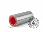Cojinete lubricado por agua, Código de product 39-01-0551, Poliuretano, PU54/K71/naranja oscuro, Imagen №1
